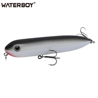 WATERBOY 11cm 13cm Doggy Walk Pencil Fishing Bait Long Casting Popper Splashing Topwater Plutajuća površina Hard Fish Lure Factory
