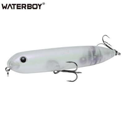 WATERBOY 11cm 13cm Doggy Walk Pencil Fishing Bait Long Casting Popper Splashing Topwater Plutajuća površina Hard Fish Lure Factory