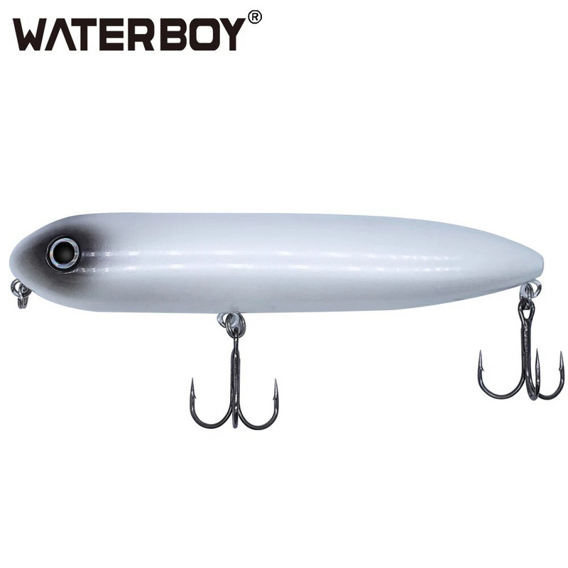 WATERBOY 11cm 13cm Doggy Walk Pencil Fishing Bait Long Casting Popper Splashing Topwater Plutajuća površina Hard Fish Lure Factory