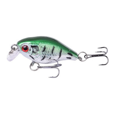1 tk Minnow kalastuslant, 45 mm, 4,5 g, vee peal kõva söödaga voobler Jig Bait Crankbait karpkala triibuline bass Pesca tackle ujumisriistad