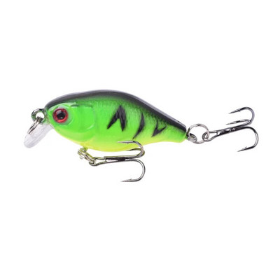 1 tk Minnow kalastuslant, 45 mm, 4,5 g, vee peal kõva söödaga voobler Jig Bait Crankbait karpkala triibuline bass Pesca tackle ujumisriistad