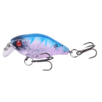 1 tk Minnow kalastuslant, 45 mm, 4,5 g, vee peal kõva söödaga voobler Jig Bait Crankbait karpkala triibuline bass Pesca tackle ujumisriistad