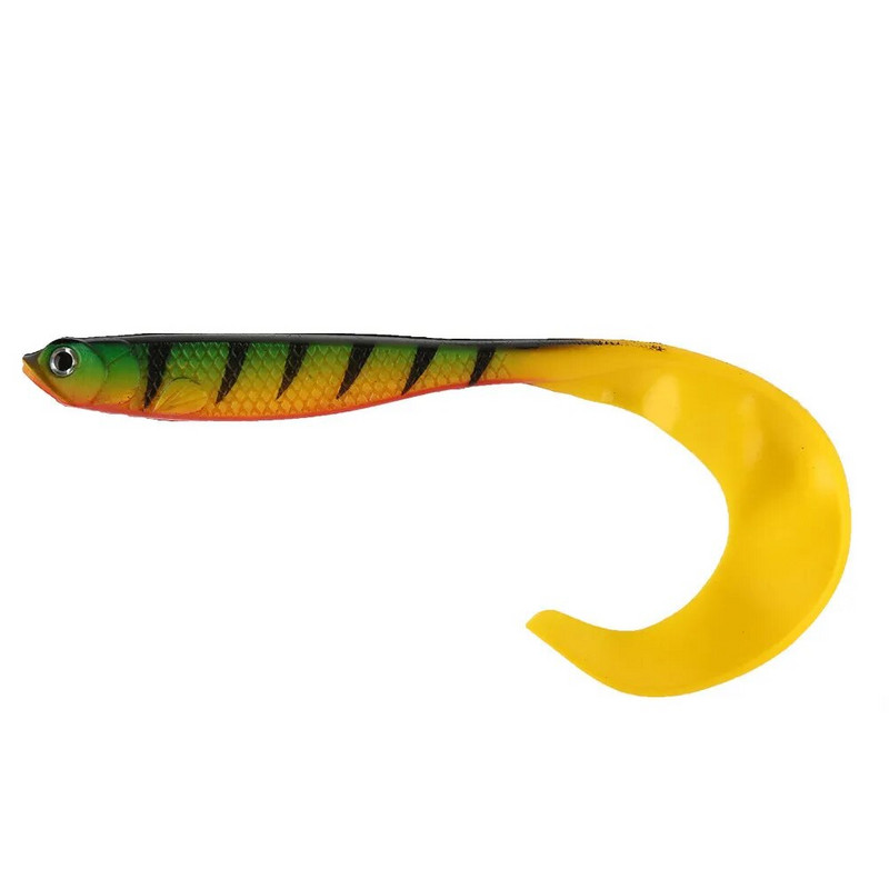 4tk Jigging Vooblerid Püügilant 11,5cm 6,1g Shad T-saba pehme sööt Tehislik silikoon landid Bass Pike kalastustarbed Vobler