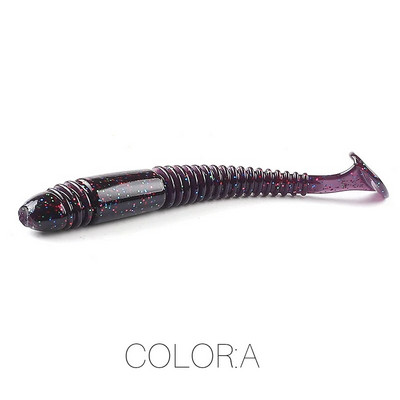 Supercontinent Swing Impact Ring Shad püügilant Pehme 8 cm/10 cm sööt Swimbait Jigging Land Kunstsöödad