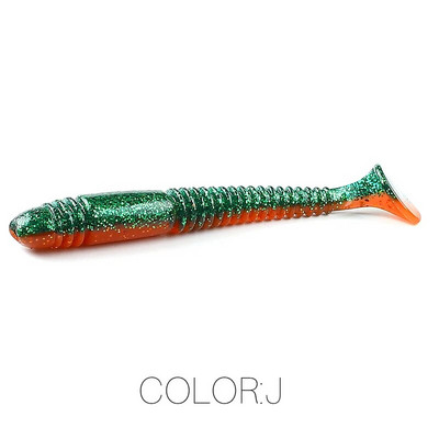 Supercontinent Swing Impact Ring Shad püügilant Pehme 8 cm/10 cm sööt Swimbait Jigging Land Kunstsöödad