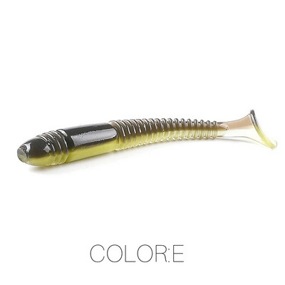 Supercontinent Swing Impact Ring Shad püügilant Pehme 8 cm/10 cm sööt Swimbait Jigging Land Kunstsöödad
