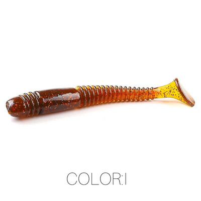 Supercontinent Swing Impact Ring Shad püügilant Pehme 8 cm/10 cm sööt Swimbait Jigging Land Kunstsöödad