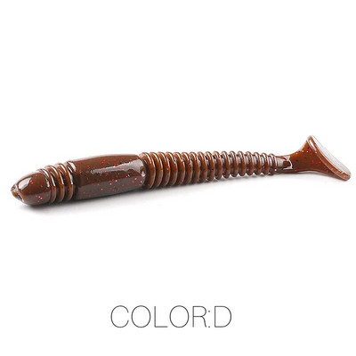 Supercontinent Swing Impact Ring Shad püügilant Pehme 8 cm/10 cm sööt Swimbait Jigging Land Kunstsöödad