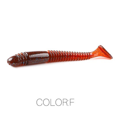 Supercontinent Swing Impact Ring Shad püügilant Pehme 8 cm/10 cm sööt Swimbait Jigging Land Kunstsöödad
