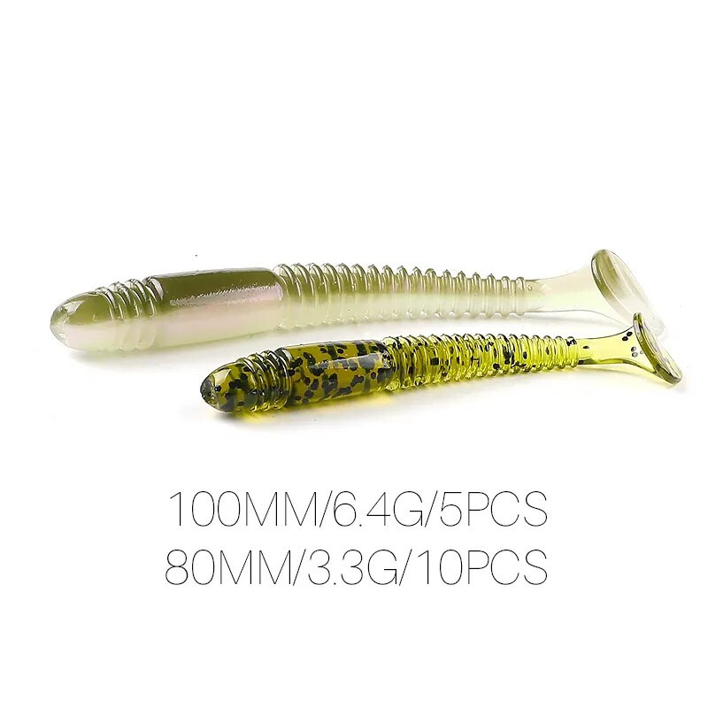 Supercontinent Swing Impact Ring Shad Fishing Lure Soft 8cm/10cm Baits Swimbait Jigging Lure Umjetni mamci