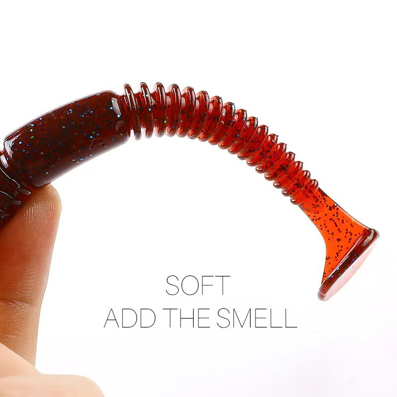 Supercontinent Swing Impact Ring Shad Fishing Lure Soft 8cm/10cm Baits Swimbait Jigging Lure Umjetni mamci