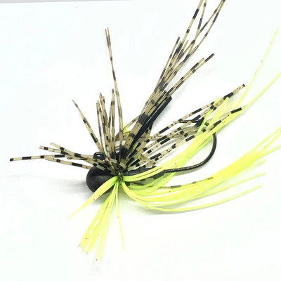 TAKEDO HDS03 1.8G – 5G ZITHER RUBER JIG Spinnerbait Blades Silikoonist seelik Merevee vaigust Volfram Jig Head Spinner Kummist Jig