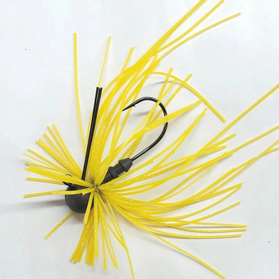 TAKEDO HDS03 1.8G – 5G ZITHER RUBER JIG Spinnerbait Blades Silikoonist seelik Merevee vaigust Volfram Jig Head Spinner Kummist Jig