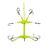 Naujas kabantis vandens dugno sprogimui atsparus kabliukas su spygliuotu aštriu žuvies kabliu Karpio žvejybos reikmenys Hedgehog 90 laipsnių reguliavimas