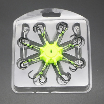 Naujas kabantis vandens dugno sprogimui atsparus kabliukas su spygliuotu aštriu žuvies kabliu Karpio žvejybos reikmenys Hedgehog 90 laipsnių reguliavimas