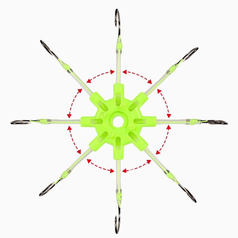 Naujas kabantis vandens dugno sprogimui atsparus kabliukas su spygliuotu aštriu žuvies kabliu Karpio žvejybos reikmenys Hedgehog 90 laipsnių reguliavimas