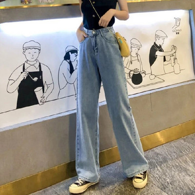 Baggy Jeans Women 2023 Sieviešu bikses Vintage džinsi Sieviešu ielas apģērbs ar augstu vidukli Džinsu Y2k Korejas modes sieviešu apģērbi Apģērbi