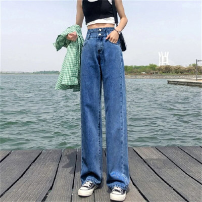 Baggy Jeans Naiste 2023 Naiste püksid Vintage teksad Naiste kõrge vöökohaga tänavarõivad Denim Y2k Korea mood Naiste riided Riided