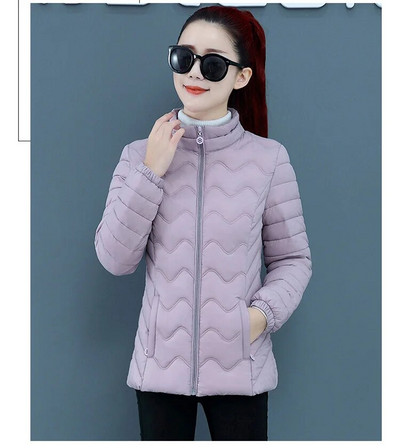 Joped naistele 2023 Talvine Parka Õhuke puuvillane mantel Sügistalvine Õhuke Kapuutsiga Soe Naiste Ülerõivad Riietus Naiste jope