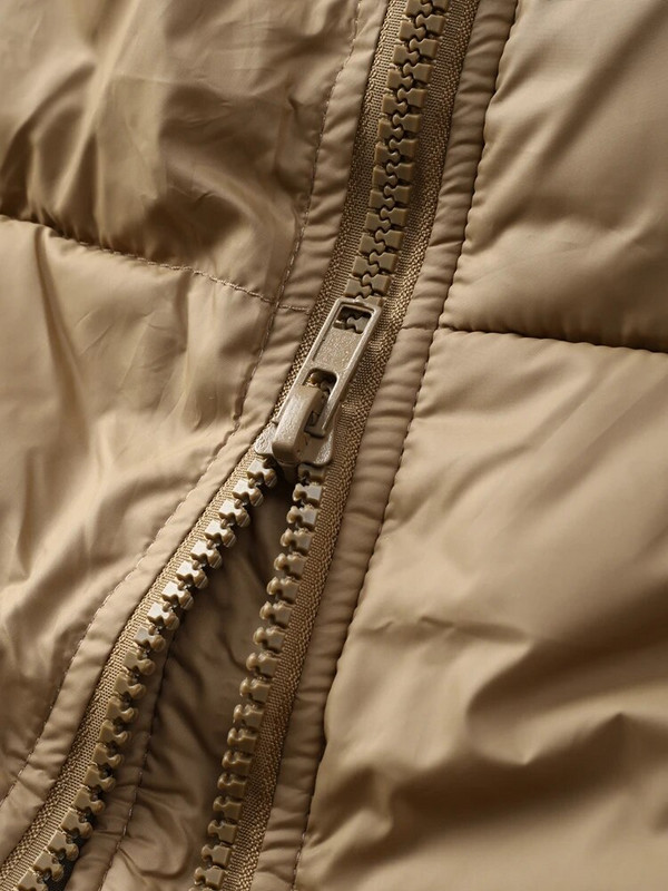 Korea paks soliidne pikk jakk, naiste lahtikäiva kraega mantel avara pikkade varrukatega 2023. aasta talvine naiste tõmblukk, soojad vabaaja soojad riided