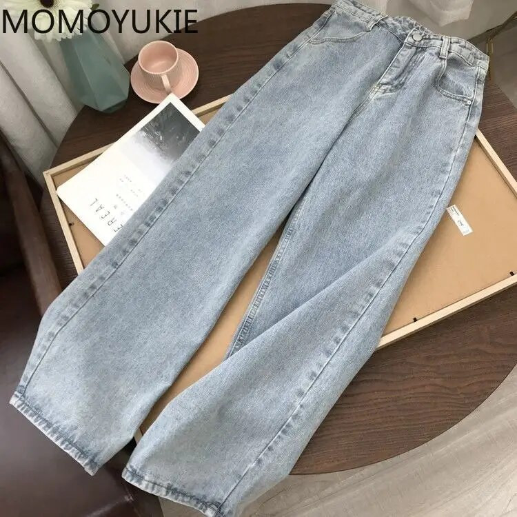 ulična odjeća široke hlače visokog struka ženske modne traperice ženske djevojke ženske hlače ženski jean femme denim baggy mom jeans
