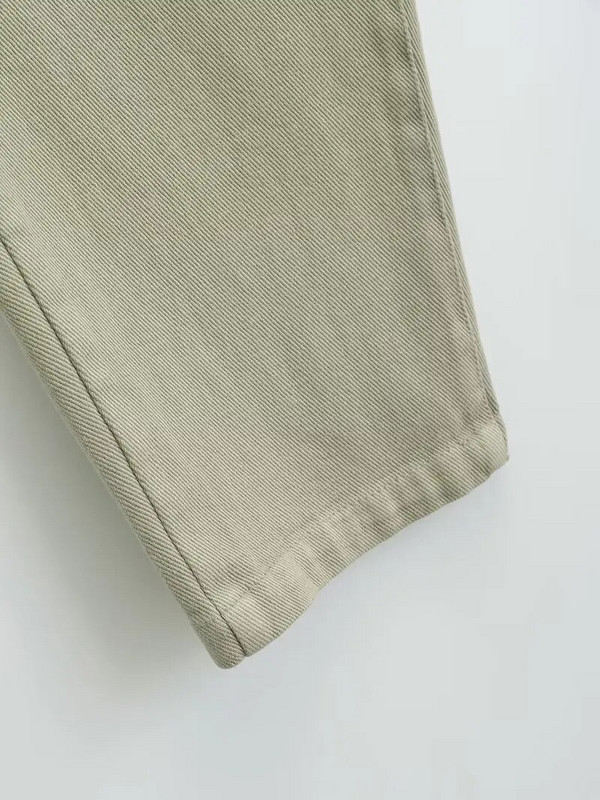 TRAF ZR Baggy farmer női rugalmas magas derekú Y2k Streetwear Vintage Solid Losse nyári teherfarmer női széles nadrág