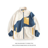 Uus saabumine Talvine lambavillast paks soe naiste treenerijope, Unisex meeste tänavarõivad, Bomber-mantli särk vabaaja šikk