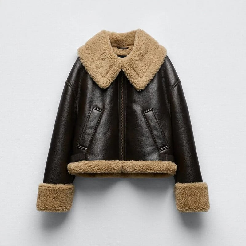 Cashmere Locomotive jakid Naiste lahtised pikkade varrukatega tõmblukud paksud mantlid sügistalv vintage soe naiste lühike jope mantel