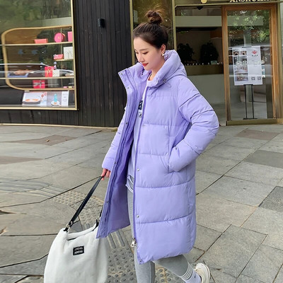 CRRIFLZ sügistalvised naiste kapuutsiga krae tõmblukuga mantlid, nööriga nööbiga pikk park, naistele soe mood õhukesed puuvillased jakid