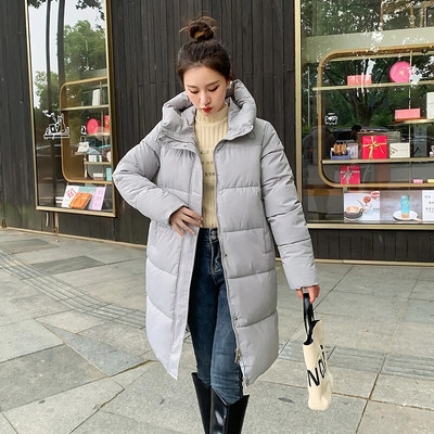 CRRIFLZ sügistalvised naiste kapuutsiga krae tõmblukuga mantlid, nööriga nööbiga pikk park, naistele soe mood õhukesed puuvillased jakid