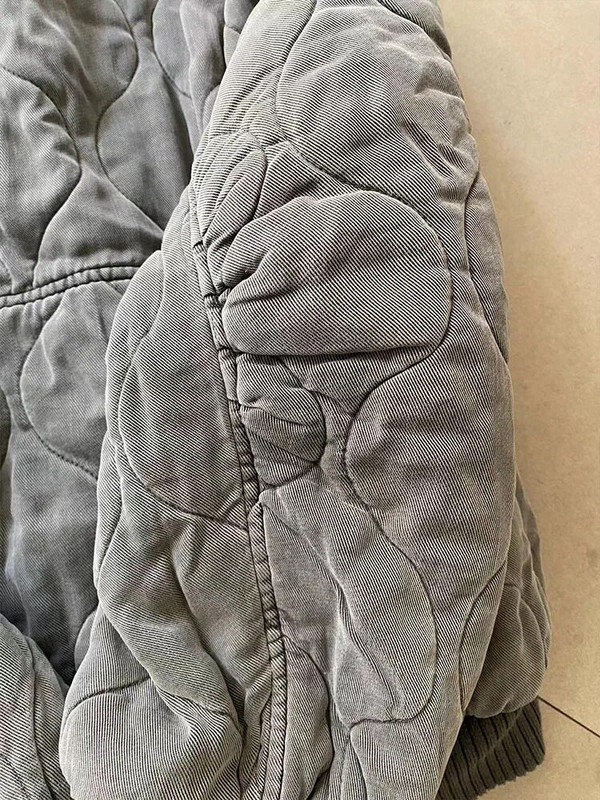 2023 sügise uued naisteriided klapiga tasku polsterdatud jope avara pikkade varrukatega ümarkaelusega avar bomber jope mantel