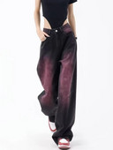 Rudens džinsai Moteriškos mados literatūrinės tendencijos Laisvai išplauti jaunimo mada High Street Harajuku moteriški džinsai