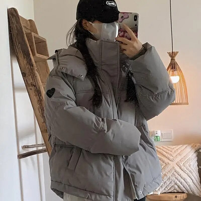 Χειμερινό μπουφάν Guilantu Γυναικείο παλτό Χοντρό βαμβάκι με επένδυση κοντά παρκά Mujer Oversize Γυναικείο παλτό με κουκούλα