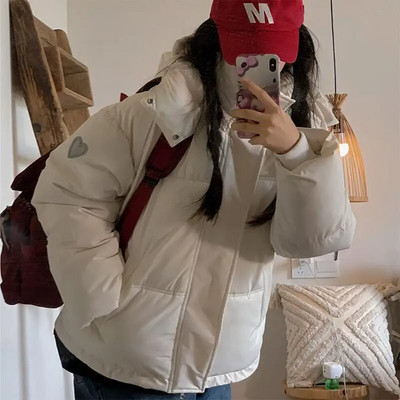 Χειμερινό μπουφάν Guilantu Γυναικείο παλτό Χοντρό βαμβάκι με επένδυση κοντά παρκά Mujer Oversize Γυναικείο παλτό με κουκούλα