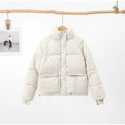 Naiste paks sulejope 2023. aasta talvine pikkade varrukatega kilpkonnakaelus, tõmblukuga naiste parkmantel, soe vabaaja naiste ja soe mantel