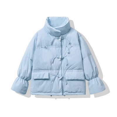 Jielur Helesinised Korea magusa moe klassikalise nööbiga lahtised naiste pargid Lihtsad, vabad ja šikid taskud 5-värvilised naiste parkad