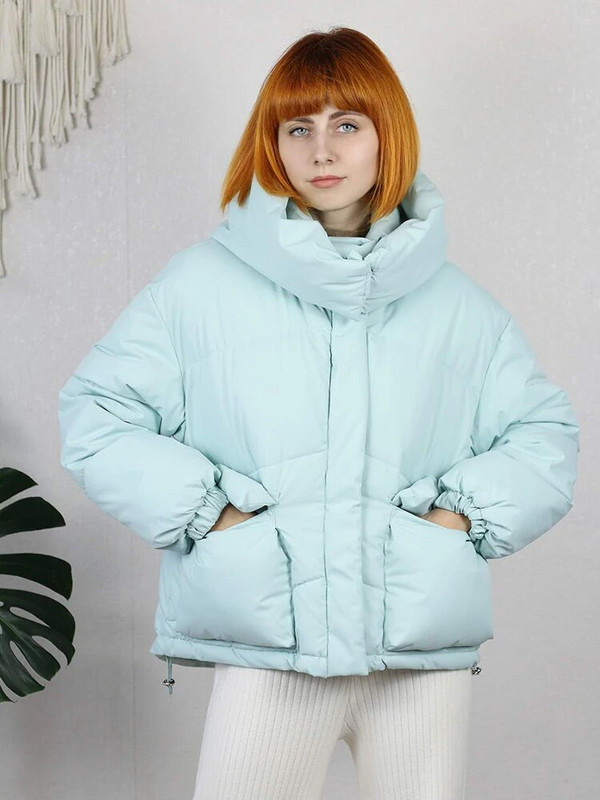 2023. aasta talv uus kapuutsiga sulejope Naiste tänavariided tõmblukuga puhverjoped Naistele paksendatud soe suur taskuga puuvillane mantel