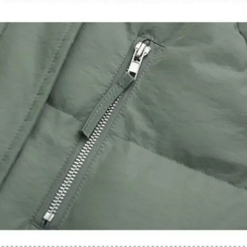 2023 m. Naujas moteriškas pūkinis medvilninis paltas žieminė striukė Moteriška versija Laisvas Parkas Storas viršutinis drabužis su gobtuvu Universali dirbtinė vilna