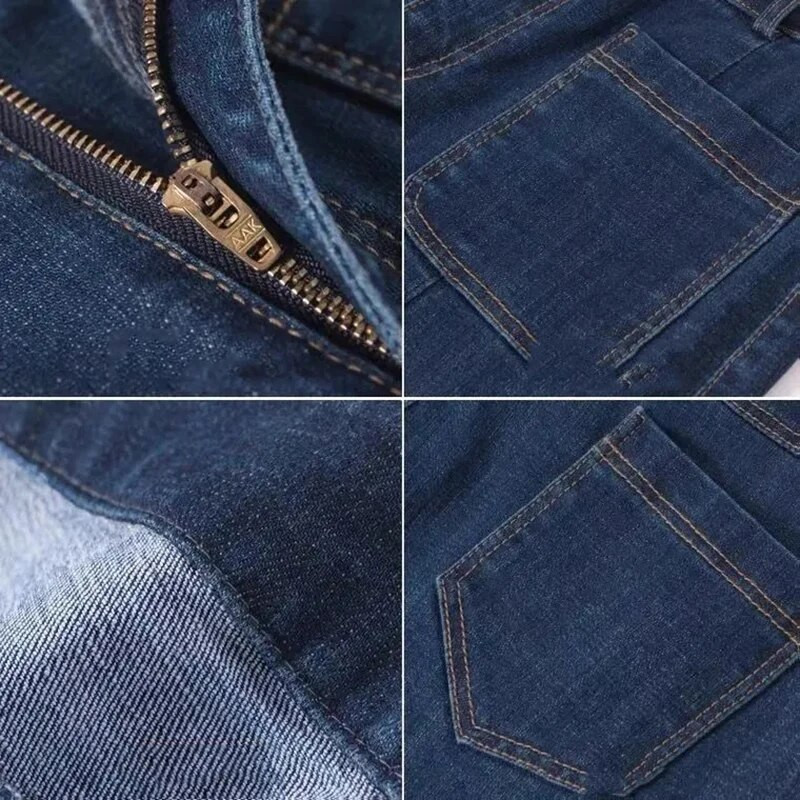 Vintažiniai džinsai su aukštu juosmeniu Mom Elegantiški Laisvi Prašmatnus Kišeninis Dizainas Tiesios Kelnės Moterims Naujas pavasaris Ruduo Baggy Moteriški Džinsai Vaqueros