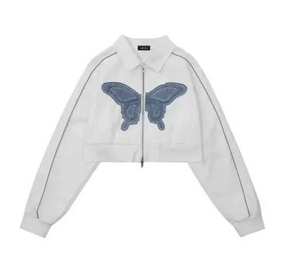 Vintažinė PU odinė striukė, moteriška smėlio spalvos High Street Oversized Moto Biker paltai Moteriški pankiški, laisvi kasdieniai apkarpyti viršutiniai drabužiai