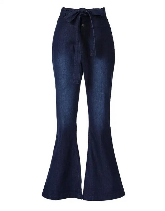 Moteriški džinsai, 2022 m. rudens mados tendencija, laisvalaikio paprasti siauri džinsai su diržu aukštu juosmeniu