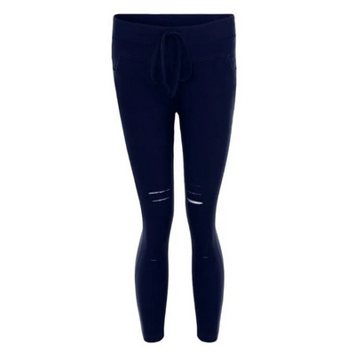 Uued rebenenud teksad naistele naiste suur suurus lõhki püksid Stretch pliiats püksid säärised naiste teksad