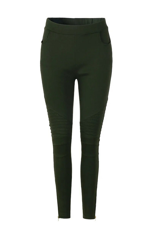 Ženske hlače Vintage nabrane pencil hlače Uredske dame Elastičnost Uske hlače Traperice Ulična Ženska odjeća 2021.