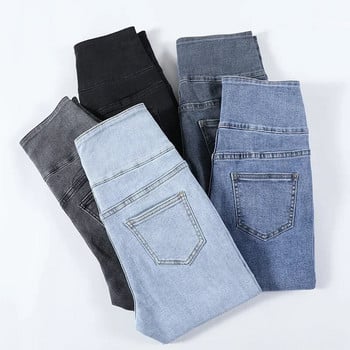 ZOENOVA Stretch Jeans Γυναικεία 2022 Push Up Σέξι Ρετρό Ψηλόμεσο Skinny Παντελόνι Μαμά Κορεάτικη μόδα Τζιν παντελόνι Femme Spring New