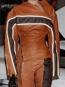 „Weekeep Fashion Streetwear“ odinė striukė Prašmatni asimetriška užtrauktuku pilnomis rankovėmis dryžuotos PU striukės moterims y2k grunge