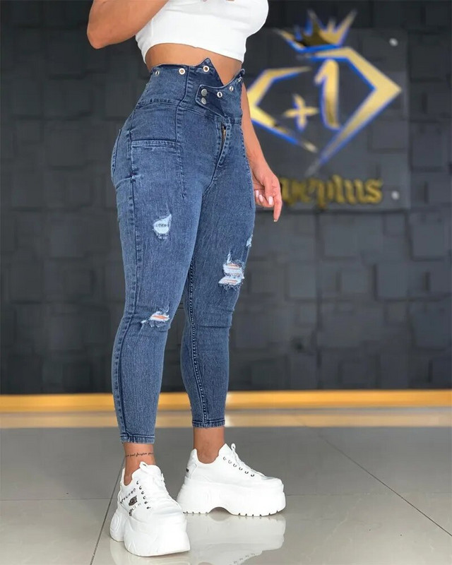2023 m. rudens kelnės Retro aukšto juosmens džinsai Moteriški džinsai viso ilgio laisvalaikio džinsai siauros džinsinės kelnės Vaqueros Mujer