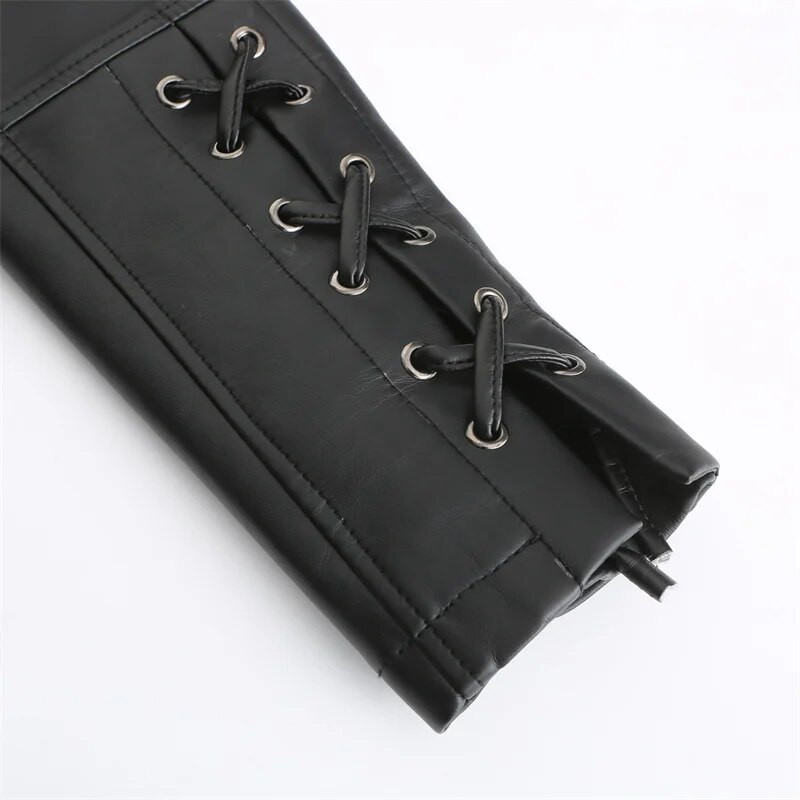 Nauja pavasario moteriška dirbtinės odos striukė, dviratininkė, raudona balta paltai, apykaklė PU motociklininkams, juodi viršutiniai drabužiai