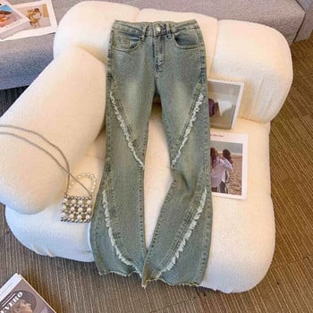 Flare Jeans Γυναικεία Ψηλόμεση Κορεάτικες Κριτικές Πολλά Ρούχα Streetwear Τζιν Y2k ίσιο τζιν Γυναικεία ρούχα Γυναικεία παντελόνια