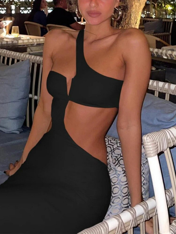 Päikeselised seksikad Y2K riided, varrukateta, seljata Bodycon Maxi kleidid naistele 2023. aasta klubi sünnipäevapeo elegantsed rõivad