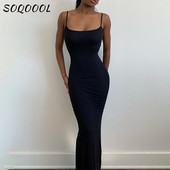 Elegantiška „Bodycon Maxi“ suknelė moterims, 2023 m. vasara